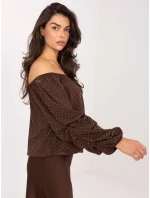 Blúzka MI BZ 61572.27P hnedá Blúzka MI BZ 61572.27P hnedá