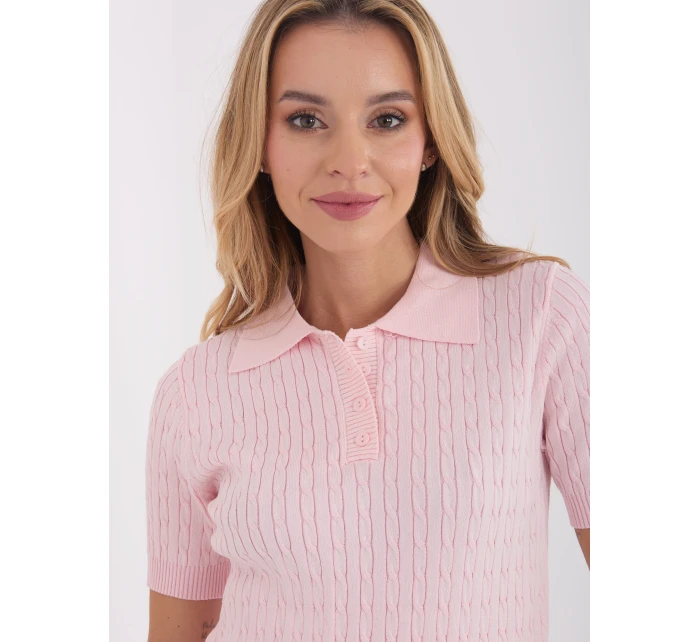 Sweter PM SW model 21821415 jasny różowy - FPrice