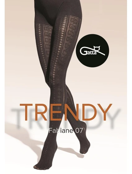 Pančuchy Gatta Trendy Fabiane wz.07 40 den 2-4 Pančuchy Gatta Trendy Fabiane wz.07 40 den 2-4