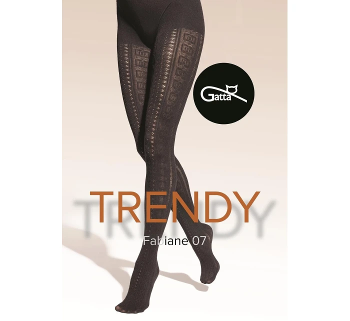 Pančuchy Gatta Trendy Fabiane wz.07 40 den 2-4 Pančuchy Gatta Trendy Fabiane wz.07 40 den 2-4