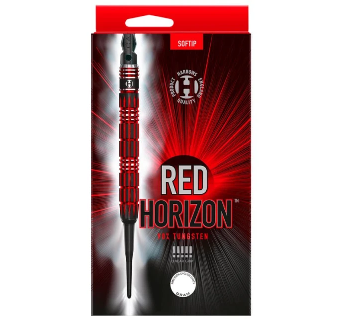 Šípky Harrows RED HORIZON 90% softip ImperialDiamond
