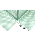 SKLENÍK ZÁHRADNÝ TUNEL 200X300X200CM PE KONŠTRUKCIA ZELENÁ OCEĽ