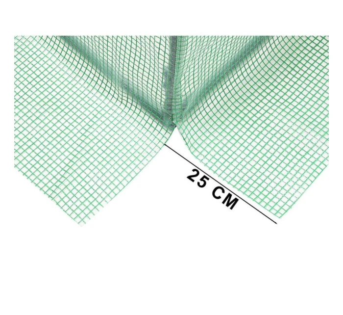 SKLENÍK ZÁHRADNÝ TUNEL 200X300X200CM PE KONŠTRUKCIA ZELENÁ OCEĽ