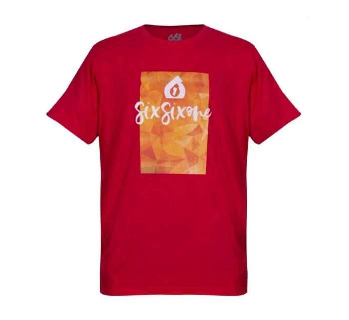 661 Tričko SCRIPT červené M