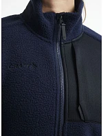 Craft Corporate ADV Pile Fleece Jacket W Dámska fleecová bunda Sherpa 81.2221 ecru/čierna Craft Corporate ADV Pile Fleece Jacket W Dámska fleecová bunda Sherpa 81.2221 ecru/čierna