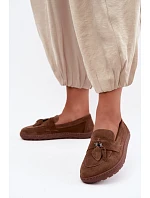Barefoot z přírodního semiše hnědé model 22356054 - Zazoo Barefoot z přírodního semiše hnědé model 22356054 - Zazoo