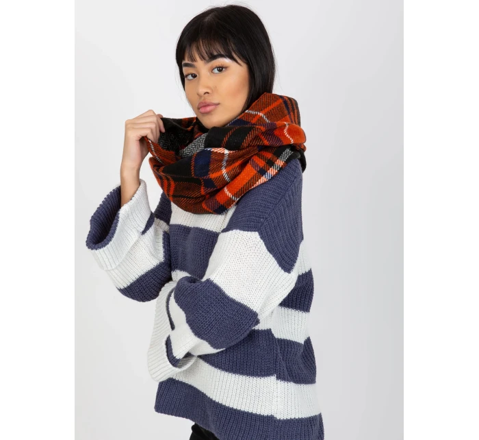 Tunelový šál AT KM 1402.20 oranžová