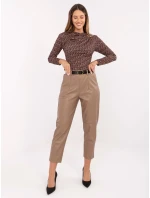 Spodnie IT SP model 21441236 ciemny bezowy - FPrice