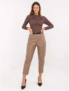 Spodnie IT SP model 21441236 ciemny bezowy - FPrice