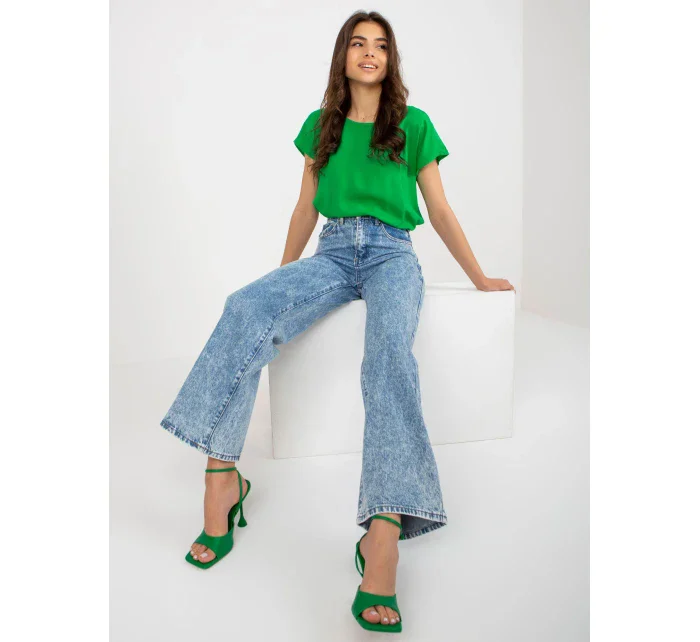 Spodnie jeans NM SP WJ23443.05X niebieski