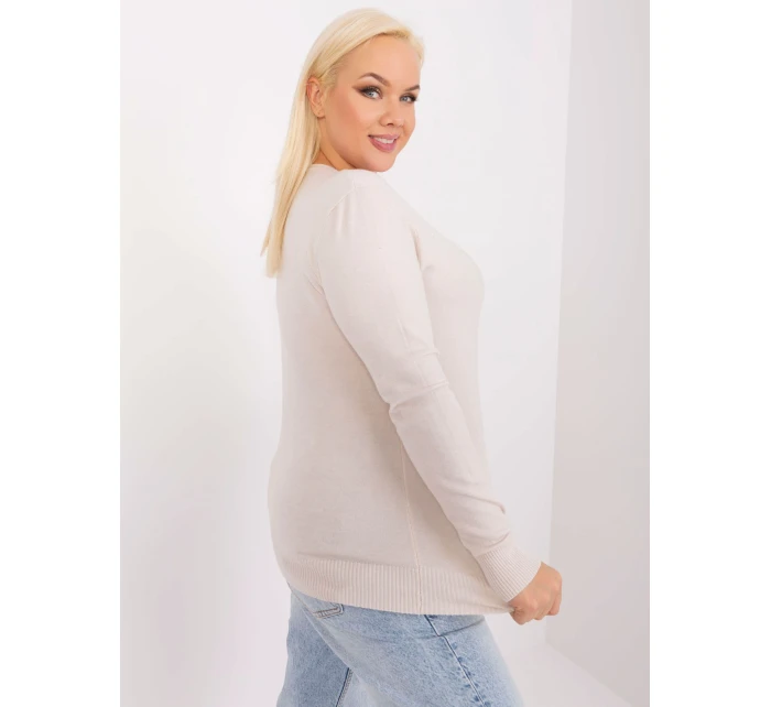 Sweter PM SW PM model 19319110 jasny beżowy - FPrice