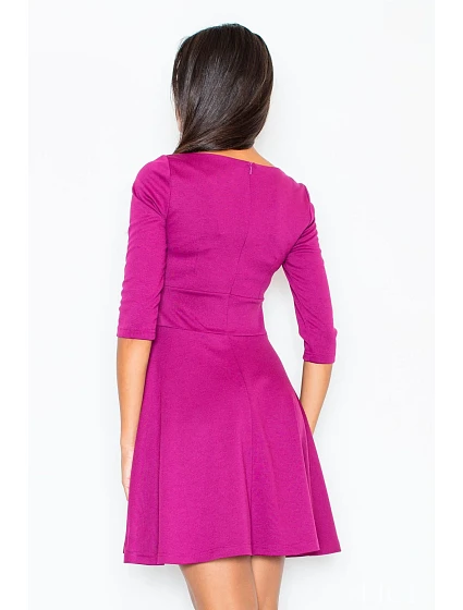 Veronica model 18488310 Fuchsiové šaty - Figl