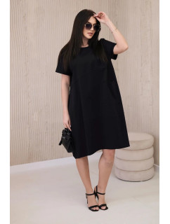 Nové splývavé šaty Punto black