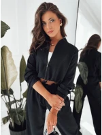 Dámska bunda bomber MADDIE black FashionStreet RY2318 Dámska bunda bomber MADDIE black FashionStreet RY2318