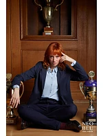 NEOBLU Marcel Women Dámsky piqué sako 24.3170 šedá melírovaná NEOBLU Marcel Women Dámsky piqué sako 24.3170 šedá melírovaná