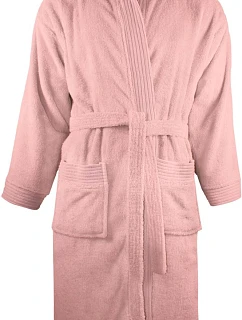 Bathrobe Župan s kapucí salmon model 22526786 - The One Towelling