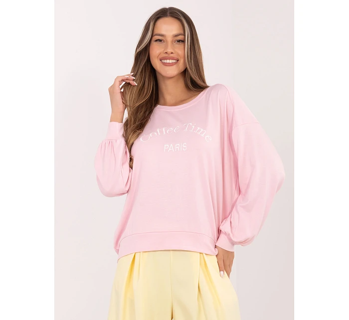 Mikina RV BL A1220.11 svetlo ružová