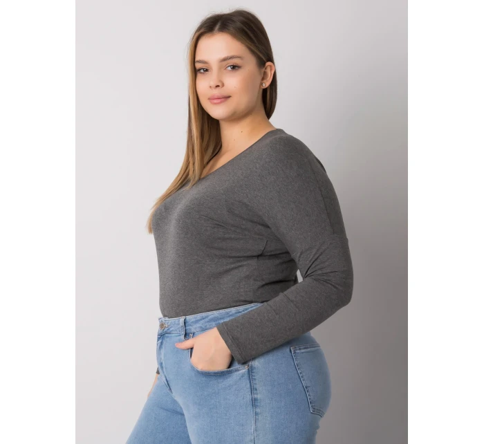 Blúzka RV BZ 7302.23 tmavo šedá Blúzka RV BZ 7302.23 tmavo šedá