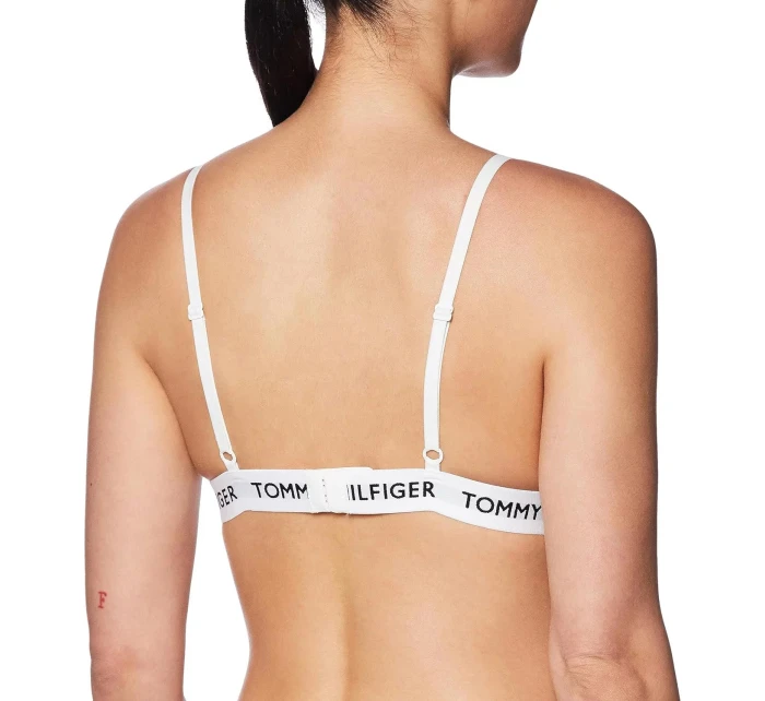 Dámska nevyztužená podprsenka 85 Triangle UW0UW04660-YBL - Tommy Hilfiger