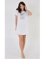 Dámska nočná košeľa s krátkym rukávom Botanical Dámska nočná košeľa s krátkym rukávom Botanical