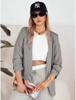 Dámska bunda OPTON tmavo šedá FashionStreet PY0095