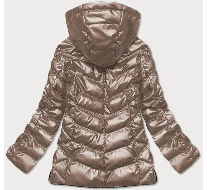 Prošívaná bunda v barvě pro přechodné období model 17144773 - S'WEST