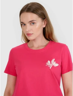 Dámske tričko s potlačou 4F 4FRSS25TTSHF2693-54S