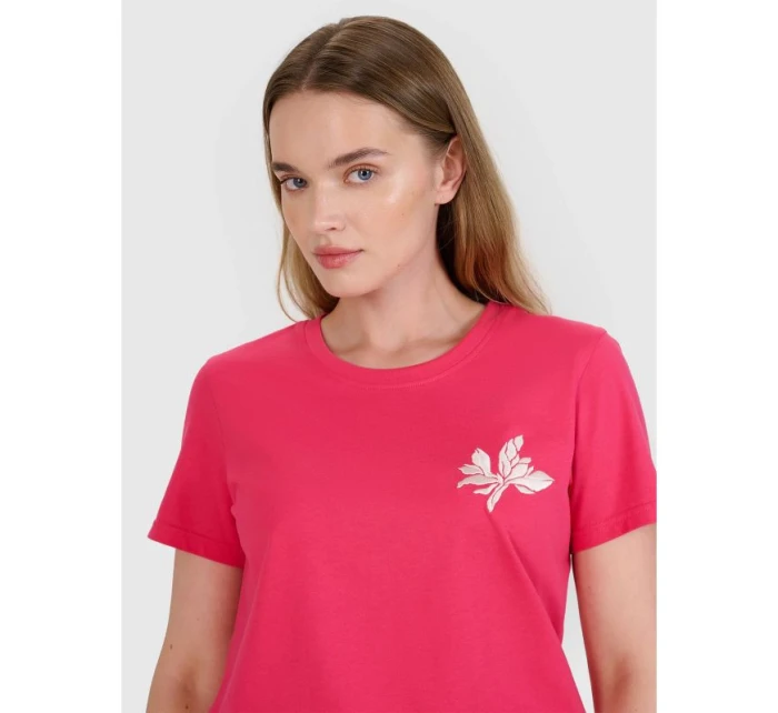 Dámske tričko s potlačou 4F 4FRSS25TTSHF2693-54S