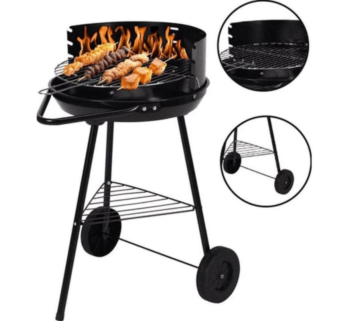 ZÁHRADNÝ GRIL ANDALUSIA 37CM MRIEŽKA ZÁHRADNÝ GRIL ANDALUSIA 37CM MRIEŽKA