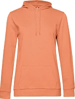 B&C #Hoodie /women Dámska mikina s kapucňou 01.W04W melónovo oranžová