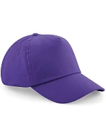 Beechfield B 10B Dětská 5 panelová kšiltovka "Original" 53.010B purple