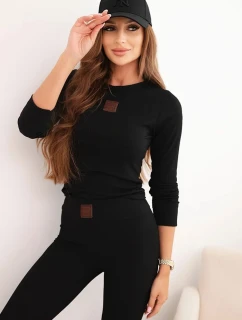 Dámská souprava z bavlny s dlouhým rukávem a legínami model 21472109 - K-Fashion