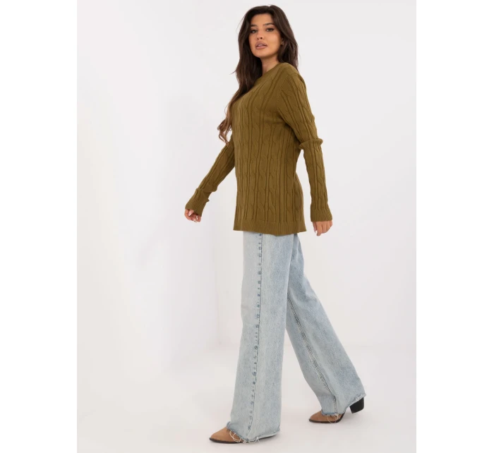 Sweter AT SW model 20461027 oliwkowy - FPrice