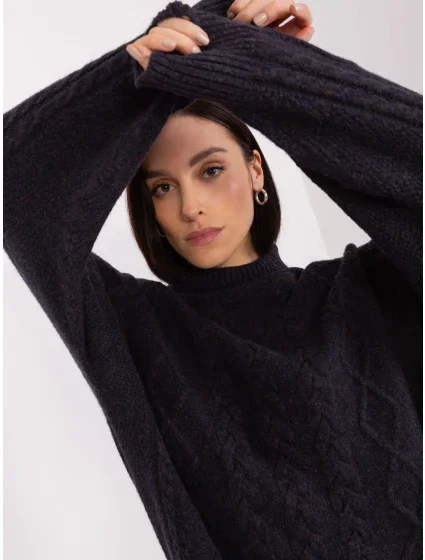 Sweter AT SW  czarny model 19040942 - FPrice