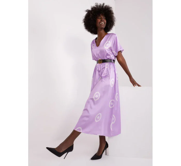 DHJ SK 17260 šaty.90 svetlo fialová