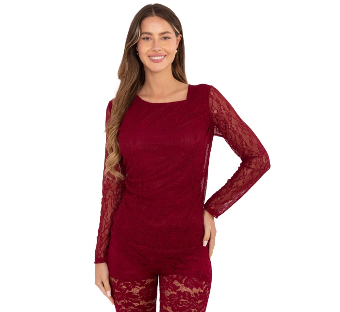 Blúzka MI BZ 272403.19P bordová