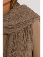 model 21417268 Pletená šála béžová - Moe