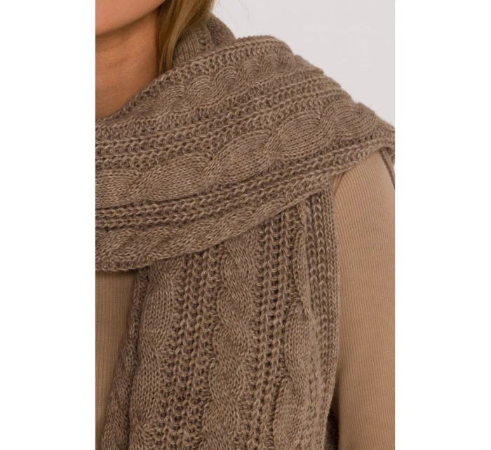 model 21417268 Pletená šála béžová - Moe