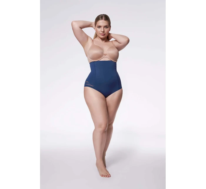 Zoštíhľujúce nohavičky 141 (vysoký pás) námornícka modrá - Julimex Zoštíhľujúce nohavičky 141 (vysoký pás) námornícka modrá - Julimex