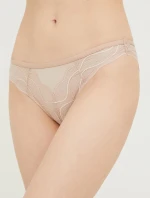 Dámske nohavičky QF6950E 7NS béžová - Calvin Klein