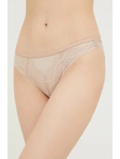 Dámske nohavičky QF6950E 7NS béžová - Calvin Klein