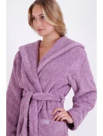 Dámsky župan Athena s kapucňou 3116 4605 Elderflower - Vestis