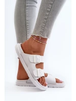 Dámske žabky NN274A751 White - Big Star