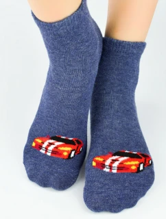 SKARPETY BAWEŁNIANE Z SILIKONEM CHŁOPIĘCE model 21334294 - Noviti