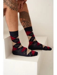 Pánske ponožky Romby 0125.093