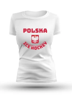 Hokejový dres Poľsko W SREBICEPLTS-RD-W