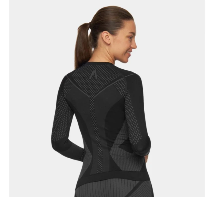Tričko Alpinus Active Base Layer black-grey W GT43180