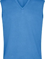Daiber JN 657 Pánska sveterová vesta s výstrihom do V 02.0657 glacier blue