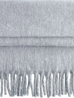 B Šála "Fluffy" 53. heather grey model 22452807 - Beechfield