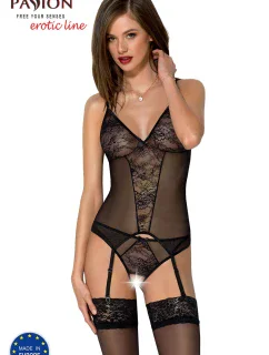 Korzet Passion Ursula farba:čierna